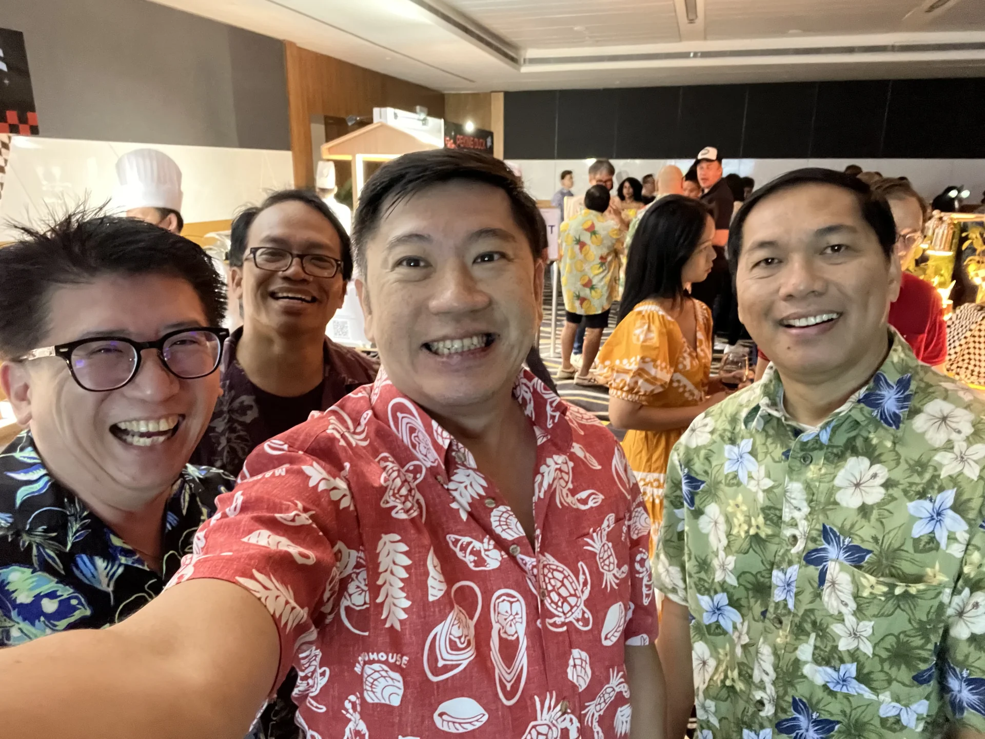 Premium hospitality setup overlooking Turn 7 of Marina Bay Street Circuit