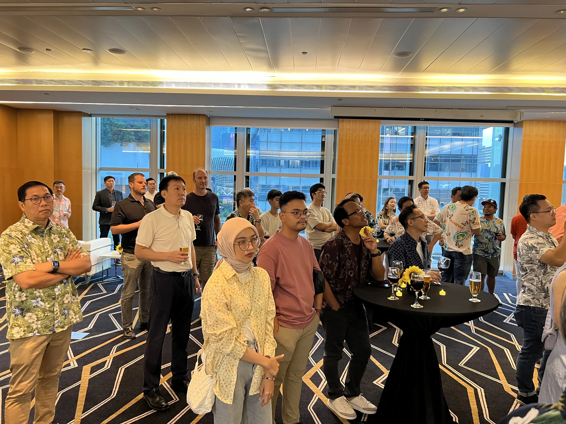 Exclusive Suntec Singapore venue setup for F1 w.media Connect 2025